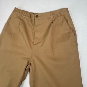 MODE OF ONE Mens‎ Tannin Wide Leg Pants Size 34x30.5 Relaxed Twill Utility NEW